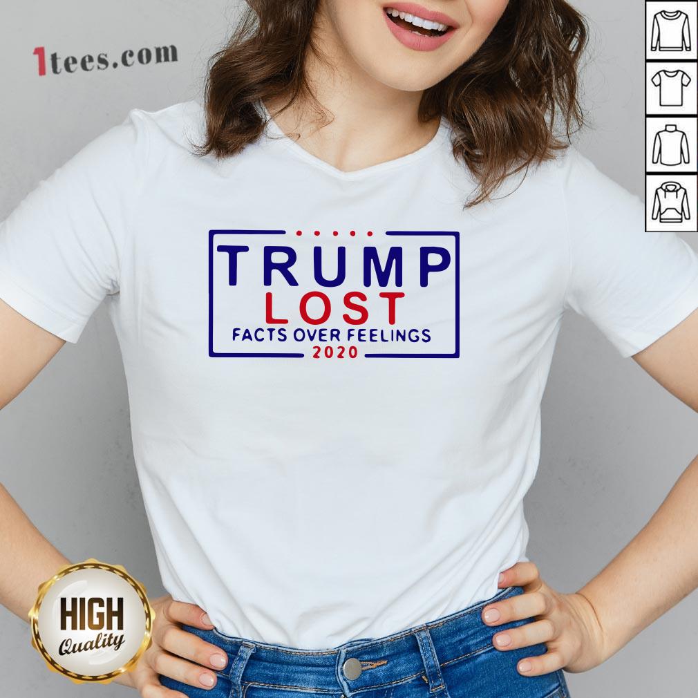 Premium Trump Lost Facts Over Feelings 2020 Shirt