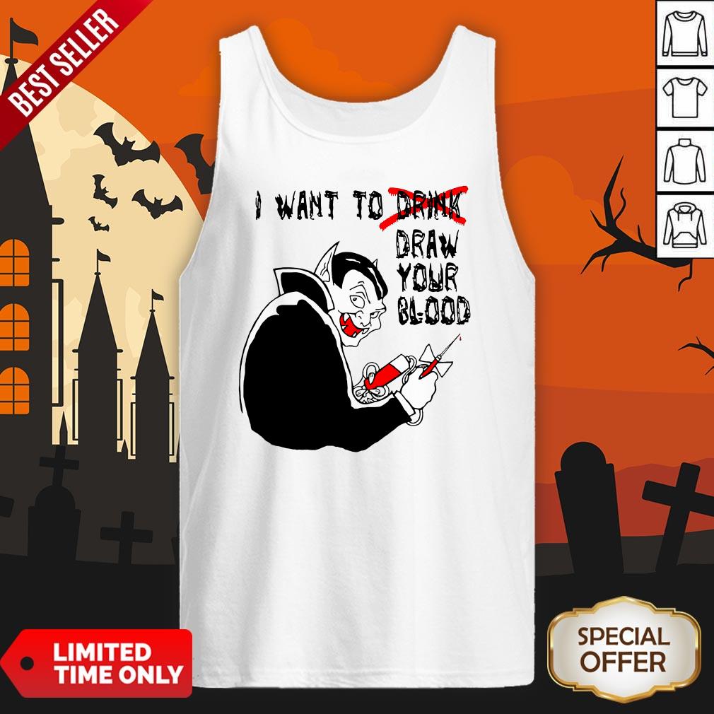 Premium Vampire Tee For Phlebotomists, Phlebotomy Students Shirt