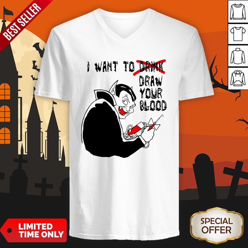 Premium Vampire Tee For Phlebotomists, Phlebotomy Students Shirt