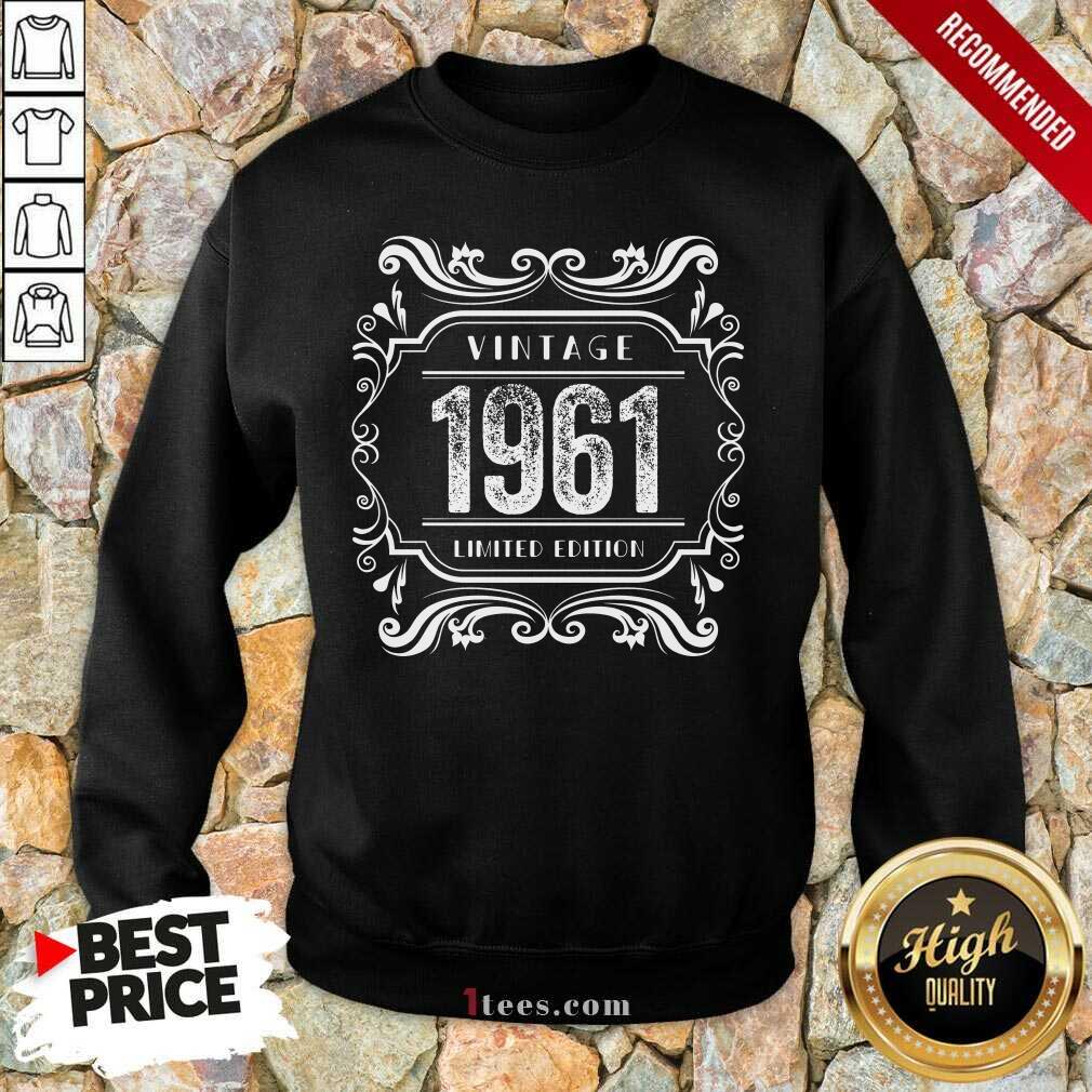 Premium Vintage 1961 Birthday Limited Edition Shirt
