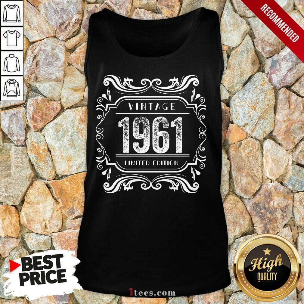 Premium Vintage 1961 Birthday Limited Edition Shirt