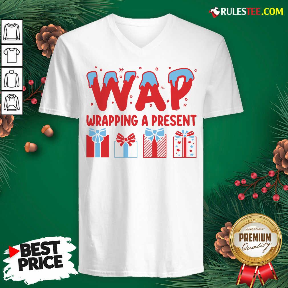 Premium Wap Wrapping A Present Shirt