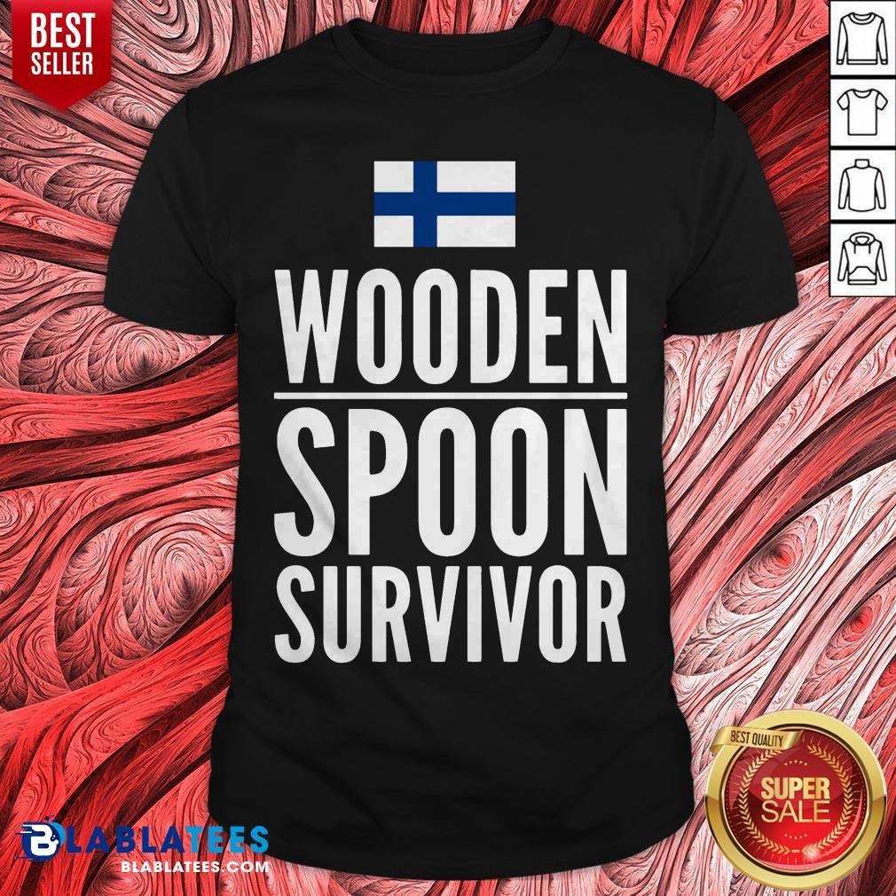 Premium Wooden Spoon Survivor Shirt