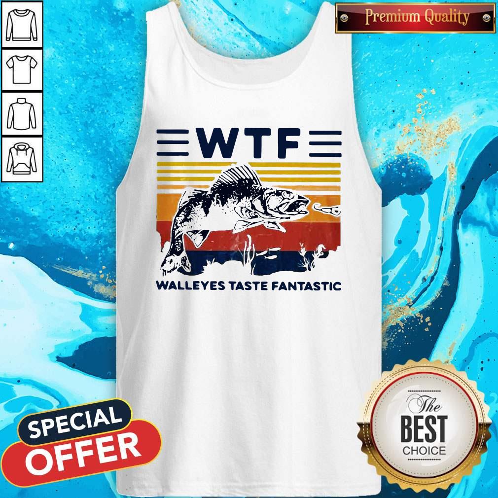 Premium WTF Walleye Taste Fantastic Vintage Shirt