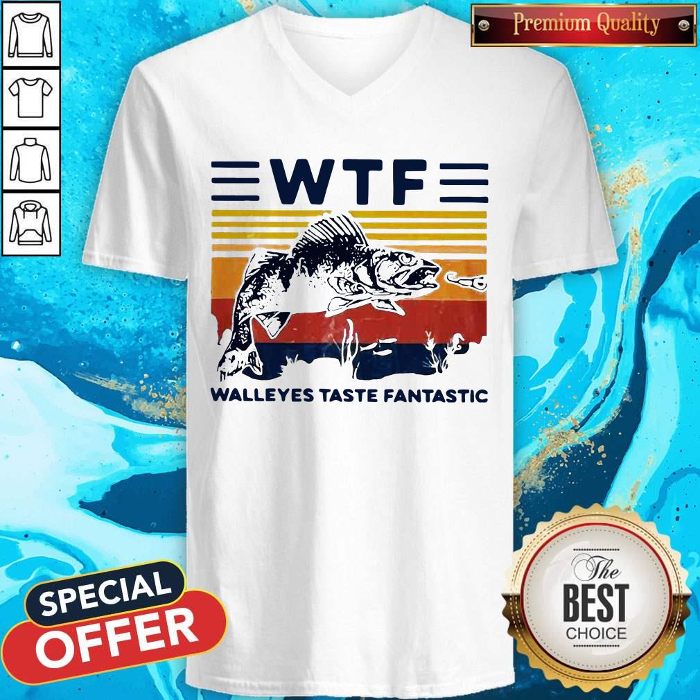 Premium WTF Walleye Taste Fantastic Vintage Shirt