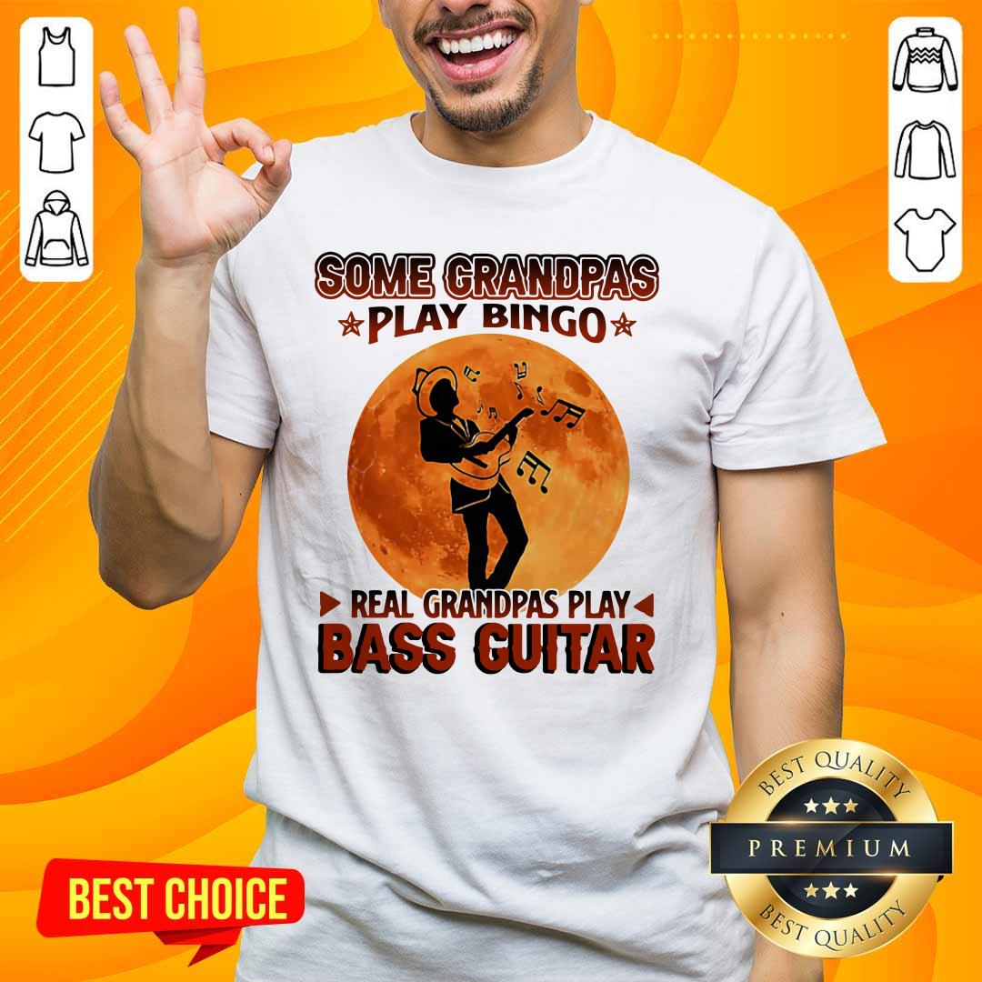 Pretty 22 Play Bass Guitar Moon Shirt