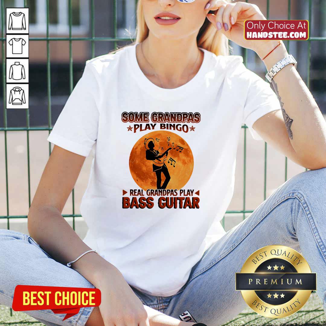 Pretty 22 Play Bass Guitar Moon Shirt