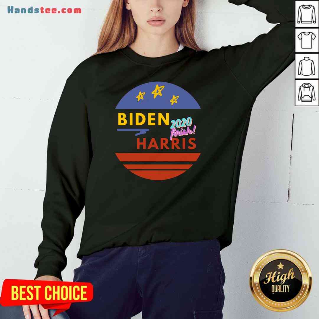 Pretty Biden Harris Finish 2020 Election Shirt