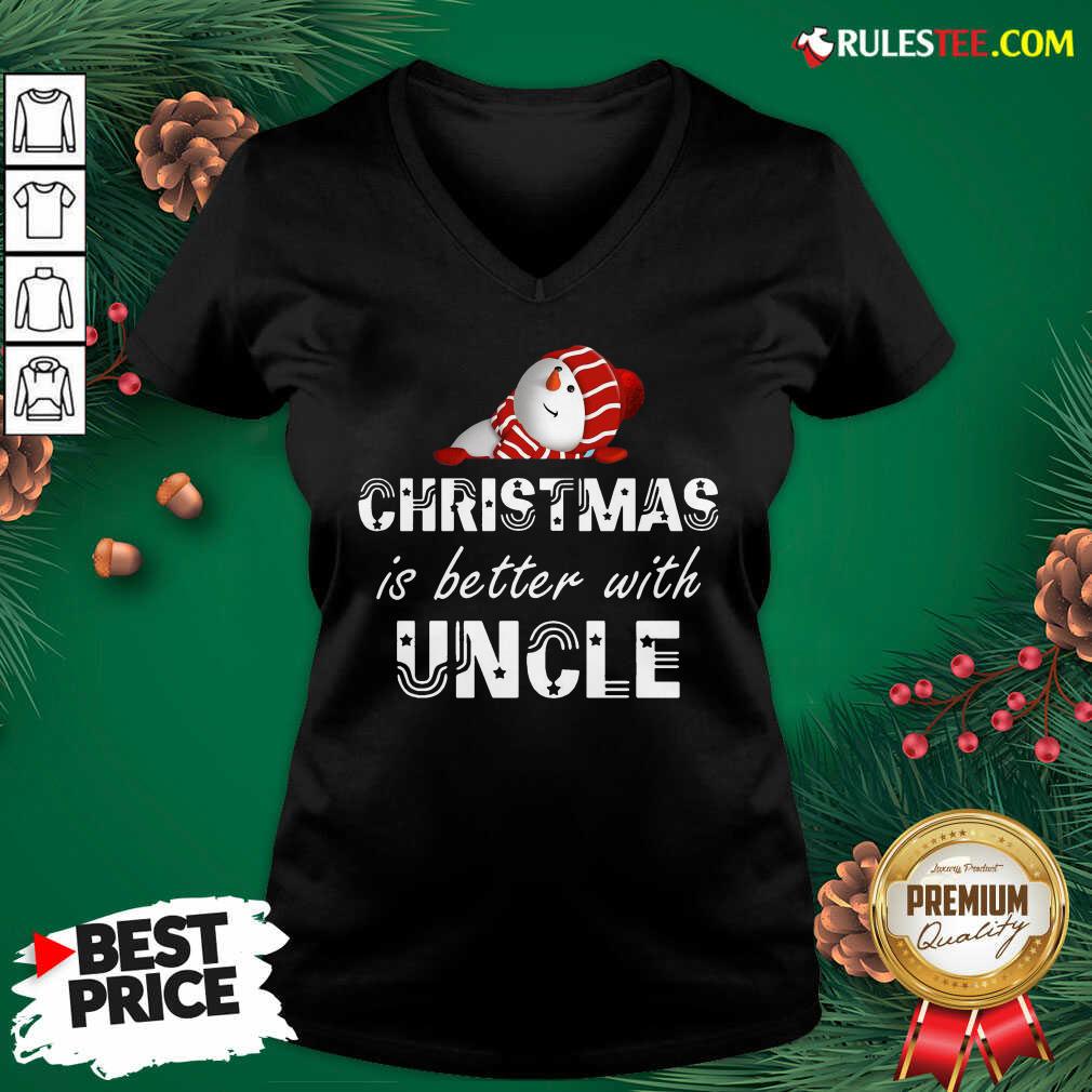 Pretty Cute Christmas Is Better With Uncle Shirt