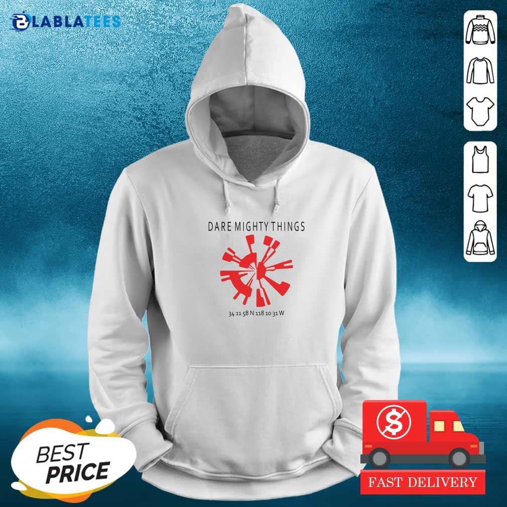 Pretty Dare Mighty Things Parachute Secret Code Shirt