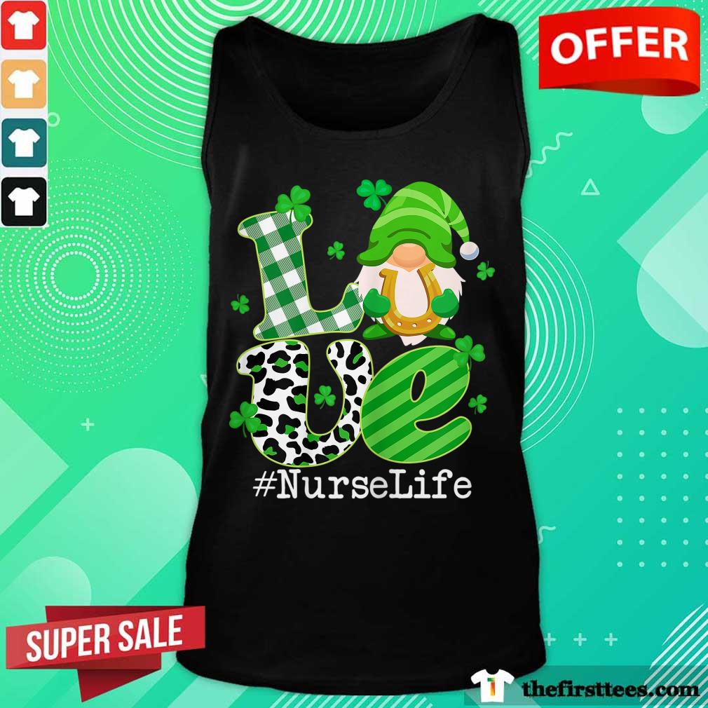 Pretty Love Lucky Nurse Life St Patricks Day Shirt