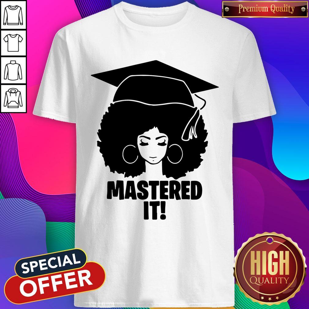 Pretty Mastered It Black Queen Shirt