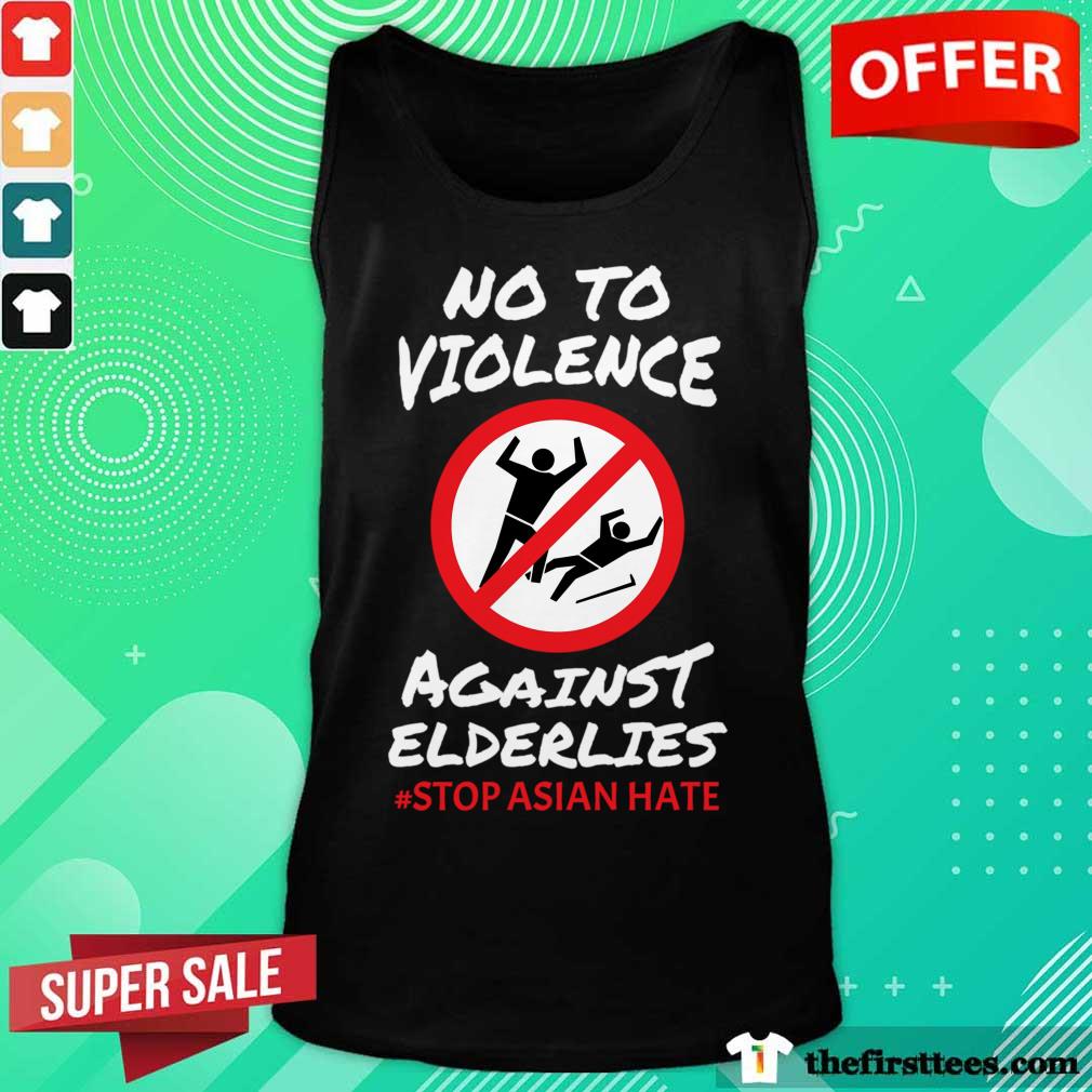 Pretty No To Violence Against Elderlies Shirt