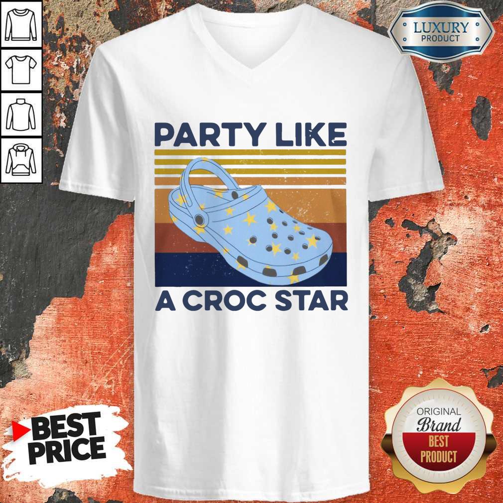 Pretty Party Like A Croc Star Vintage Shirt