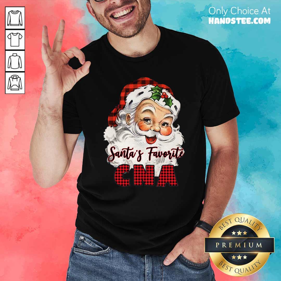 Pretty Santa’s Claus Favorite CNA Christmas 2020 Shirt