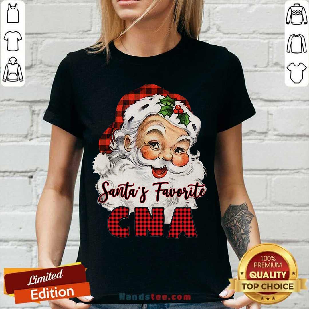 Pretty Santa’s Claus Favorite CNA Christmas 2020 Shirt