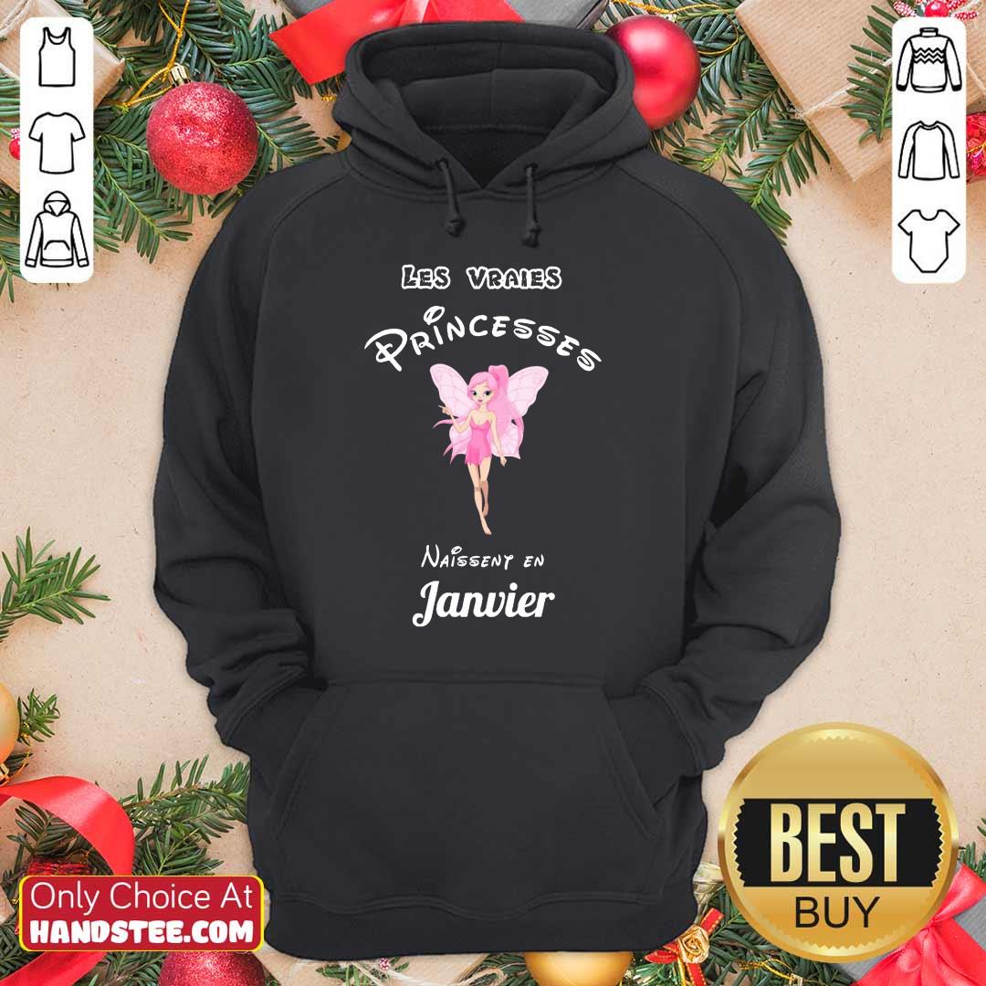 Princesses Naissent En Janvier Shirt