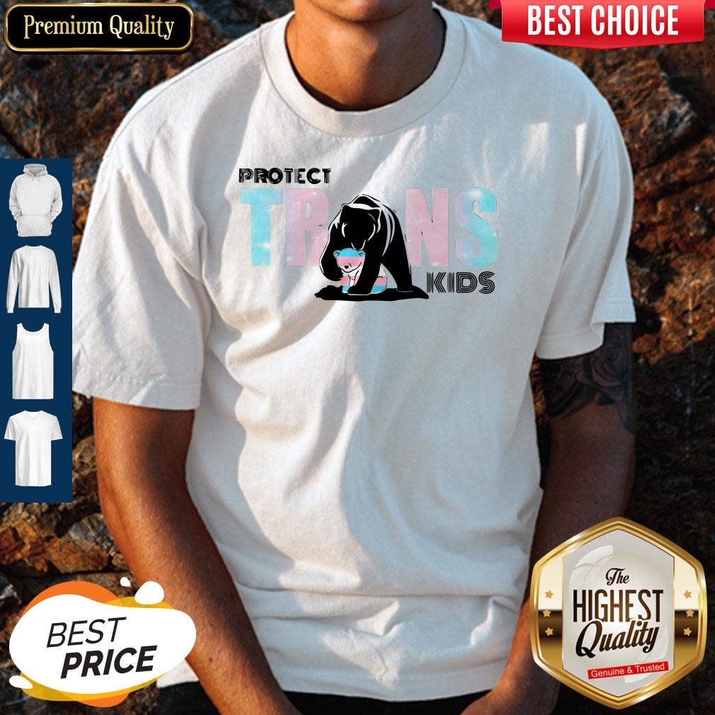 Protect Trans Kids And Mama Bear Transgender Lgbt Shirt