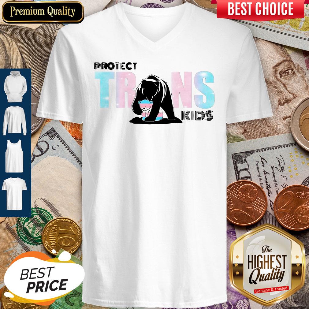 Protect Trans Kids And Mama Bear Transgender Lgbt Shirt