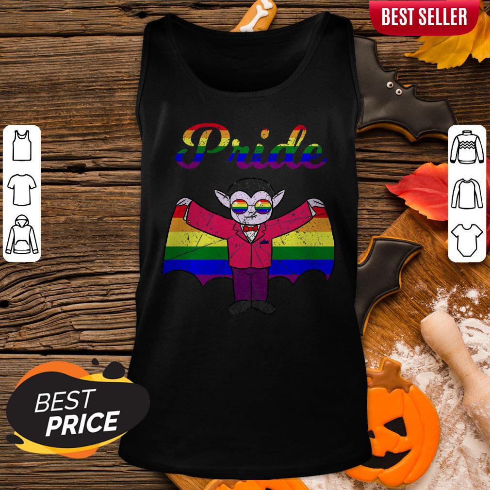 Pride Vampires Rainbow LGBT Halloween Shirt