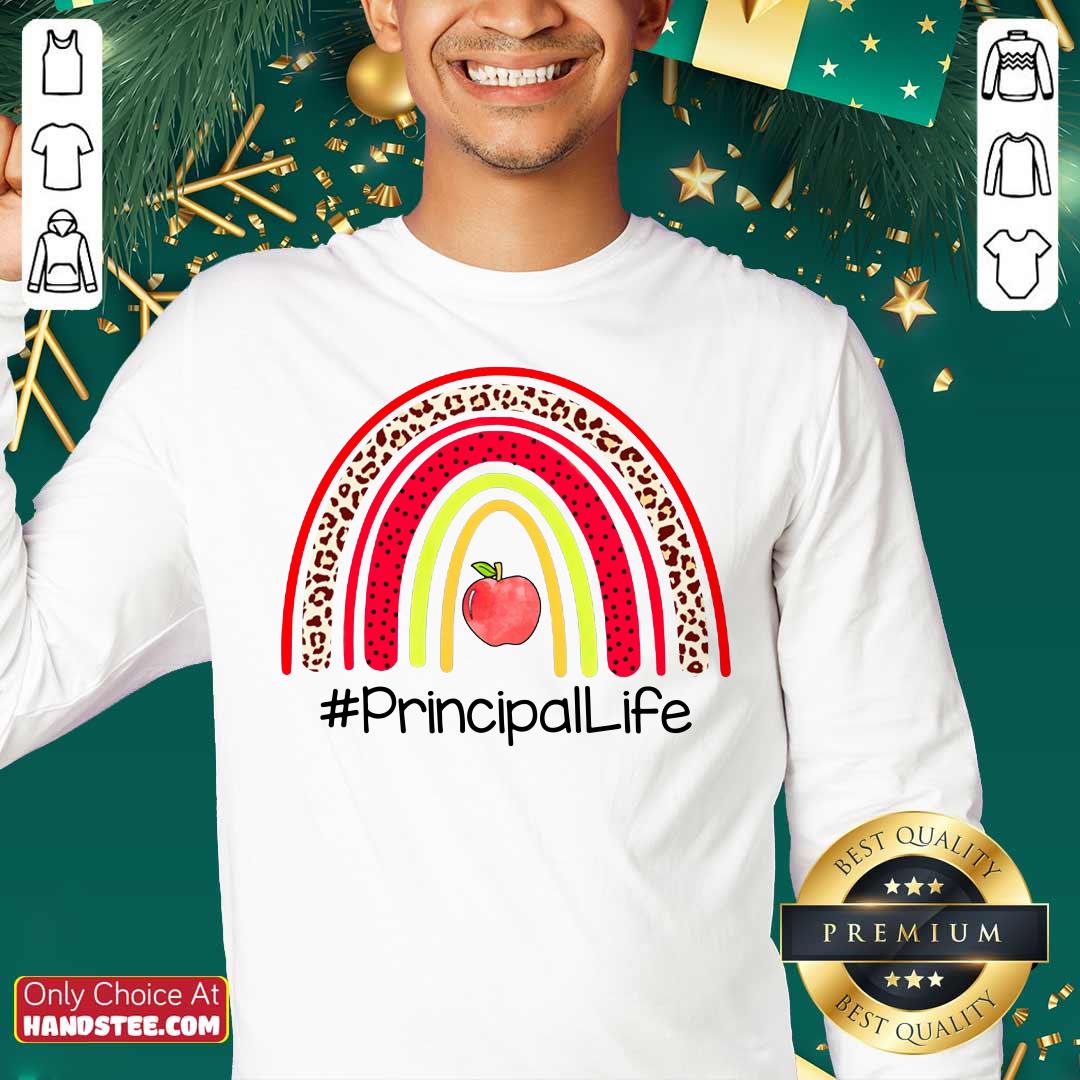 Rainbow Apple Principal Teacher Shirt