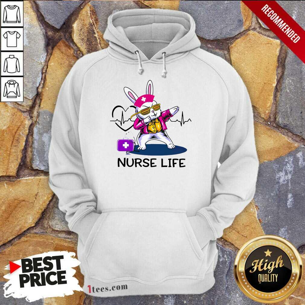 Surprised Bunny Nurse Dab Nurse Life Shirt