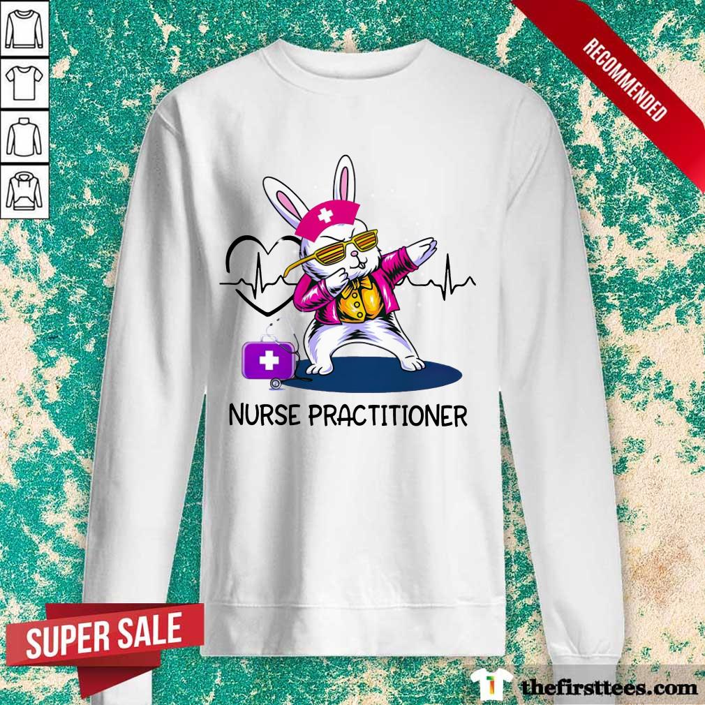 Really Funny Bunny Nurse Practitioner Shirt