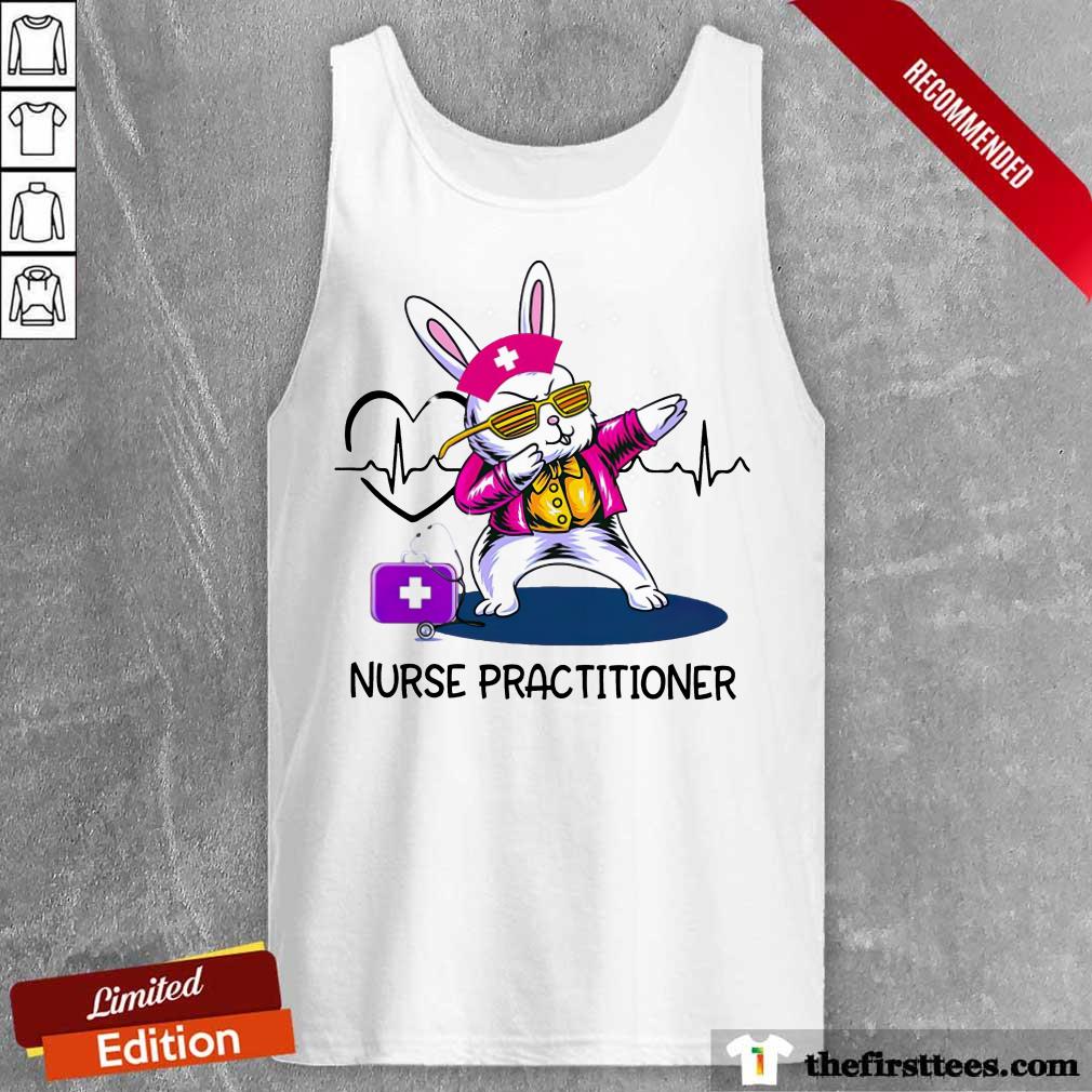 Really Funny Bunny Nurse Practitioner Shirt