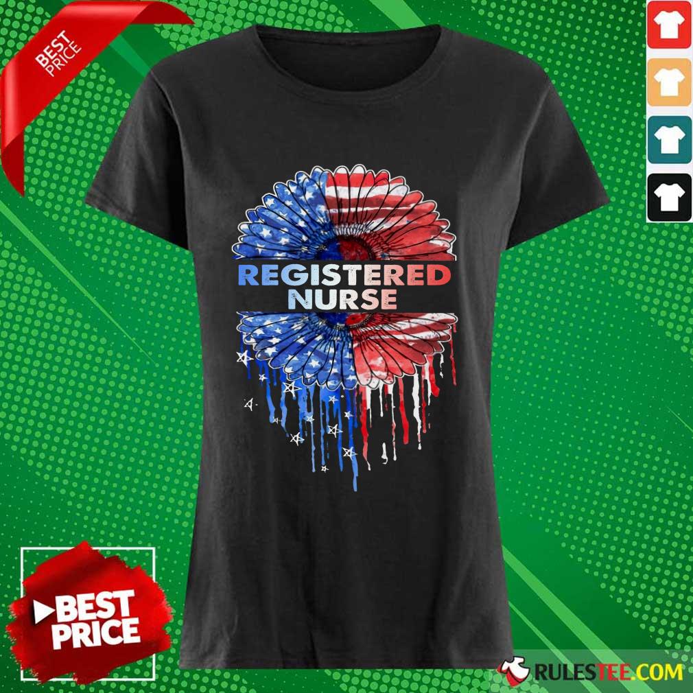Registered Nurse American Flag Shirt