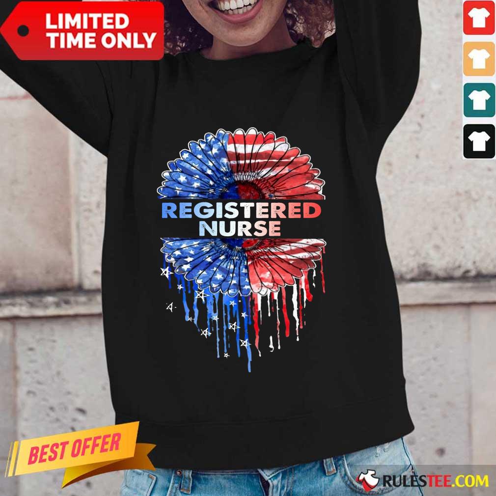 Registered Nurse American Flag Shirt
