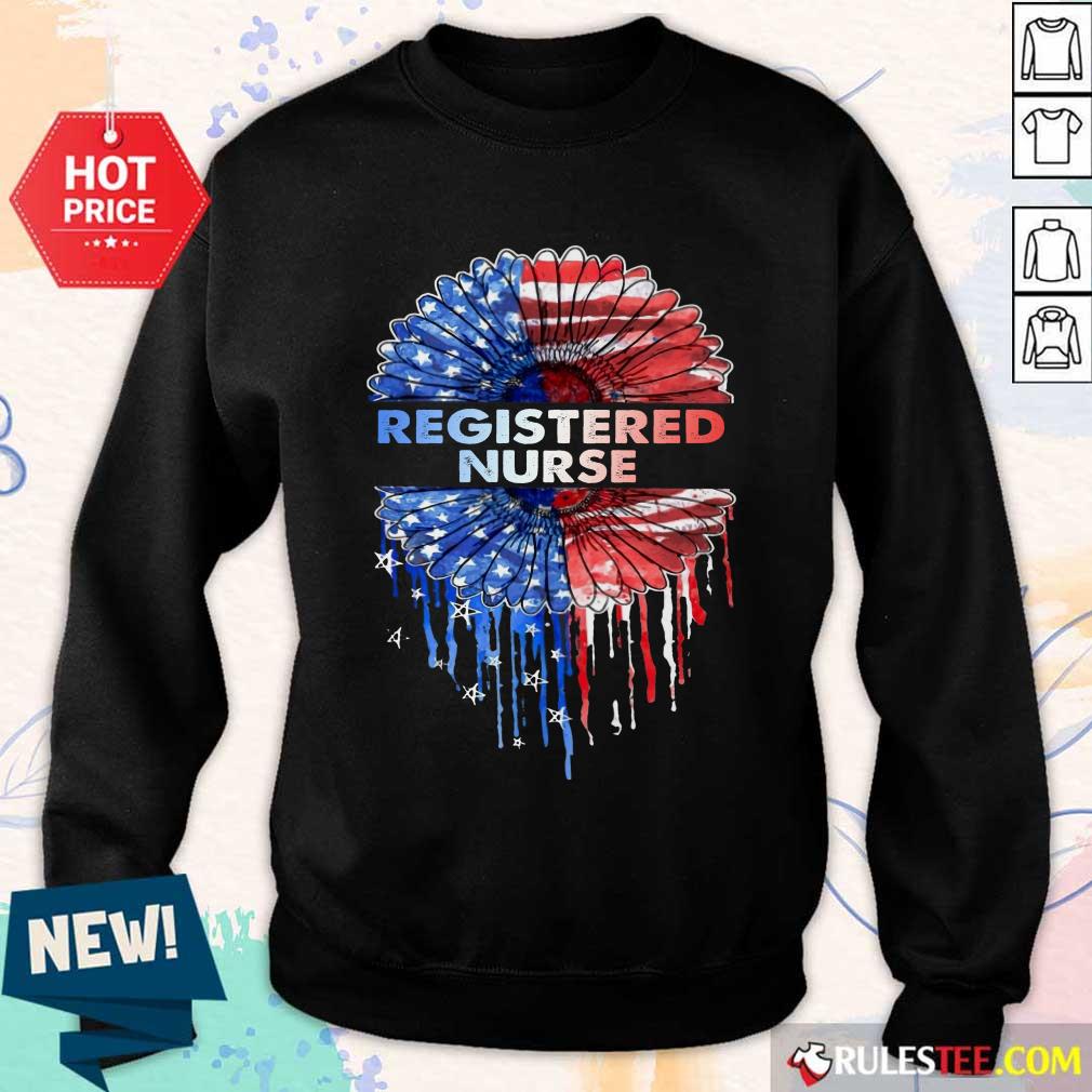 Registered Nurse American Flag Shirt