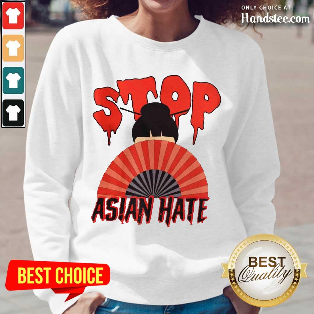 Relaxed Stop Asian Hate Japanese Girl Shirt