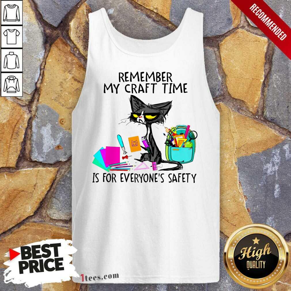 Remember My Craft Time Cat Shirt