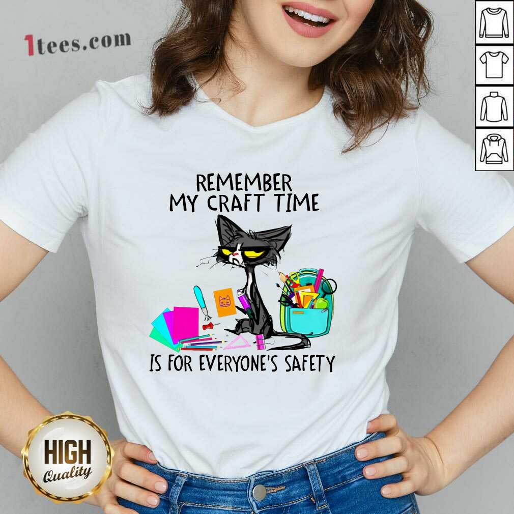 Remember My Craft Time Cat Shirt