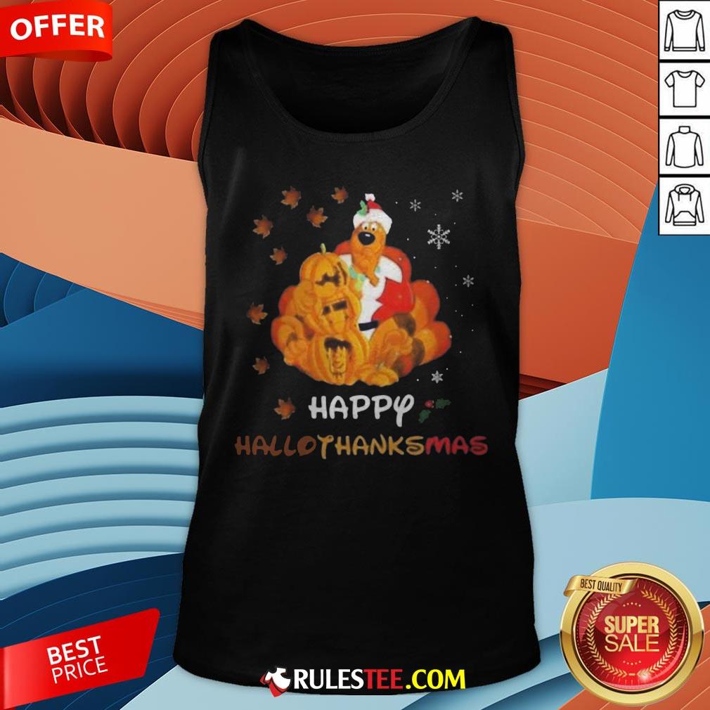 Scooby Doo Happy Hallothanksmas Christmas Halloween Shirt