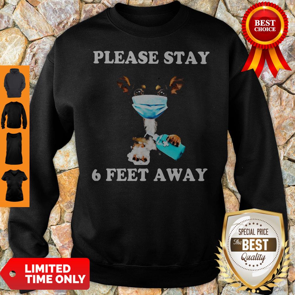 Official Chihuahua Mask Please Stay 6 Feet Away Shirt