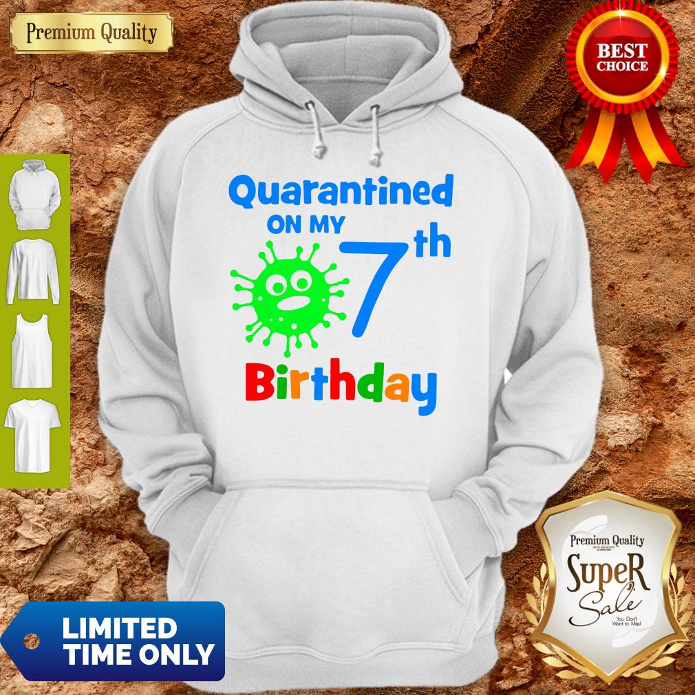 Quarantined On My Coronavirus 7th Birthday Shirt
