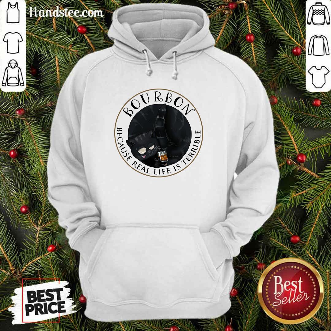 Sad Bourbon 56 Life Is Terrible Cats Shirt