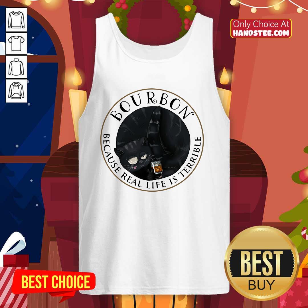 Sad Bourbon 56 Life Is Terrible Cats Shirt