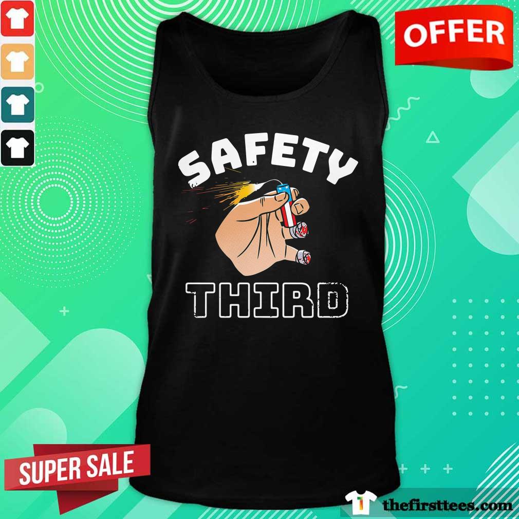 Safety Third 4th Of July Shirt