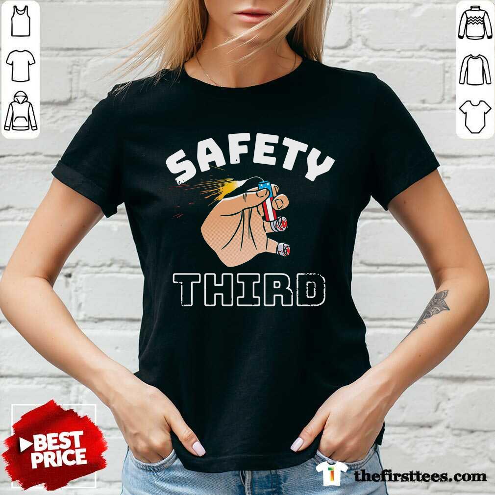 Safety Third 4th Of July Shirt