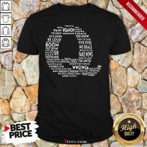 Qanon Be Loud Boom Five Eyes No Deals Wwg1Wga Shirt