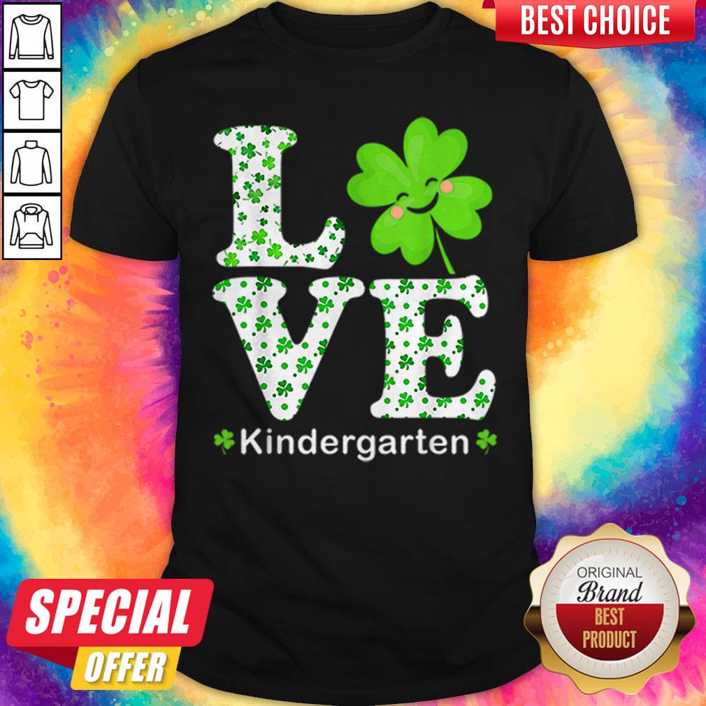 Shamrock Kindergarten Teacher St.Patrick's Day Teacher Shirt