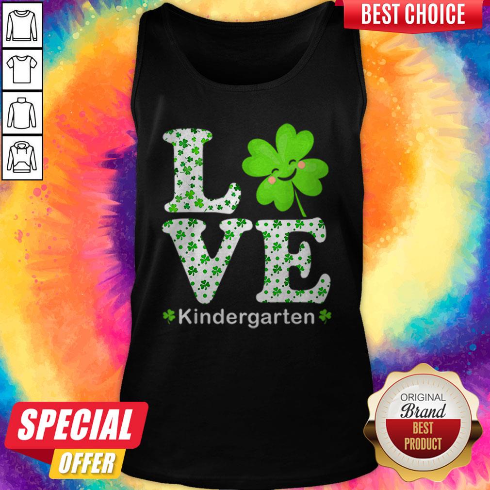 Shamrock Kindergarten Teacher St.Patrick's Day Teacher Shirt