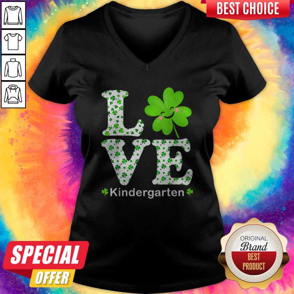 Shamrock Kindergarten Teacher St.Patrick's Day Teacher Shirt