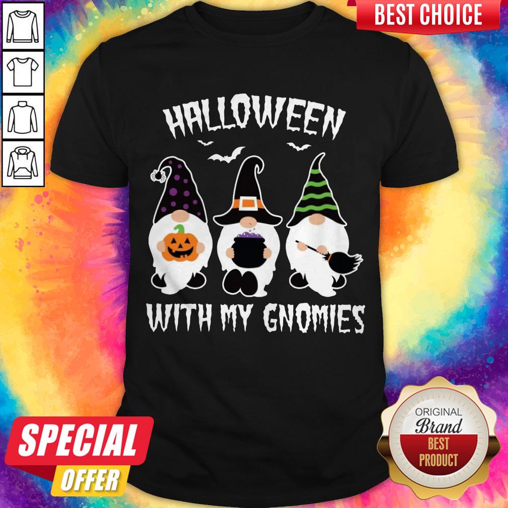 Grateful Halloween With My Gnomies Shirt