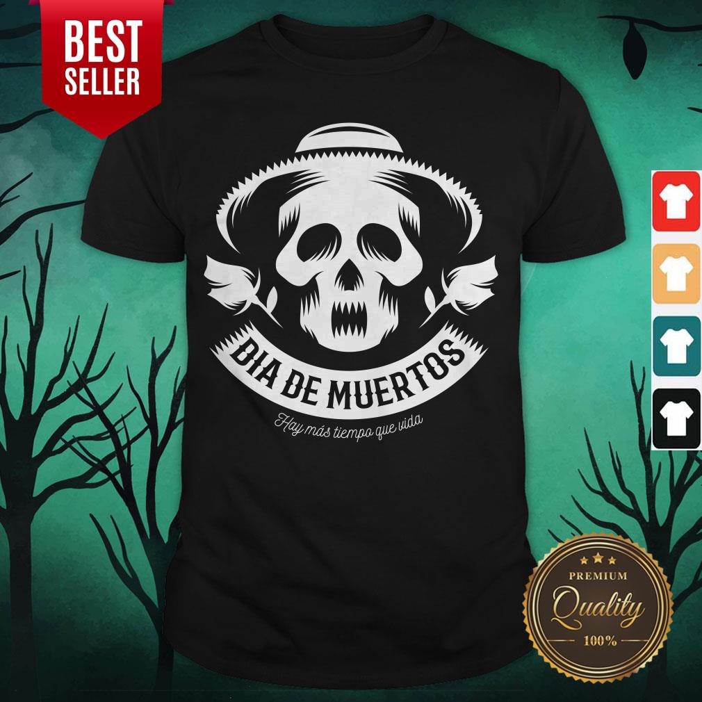 Skull Vintage Dia De Muertos Day Dead Shirt
