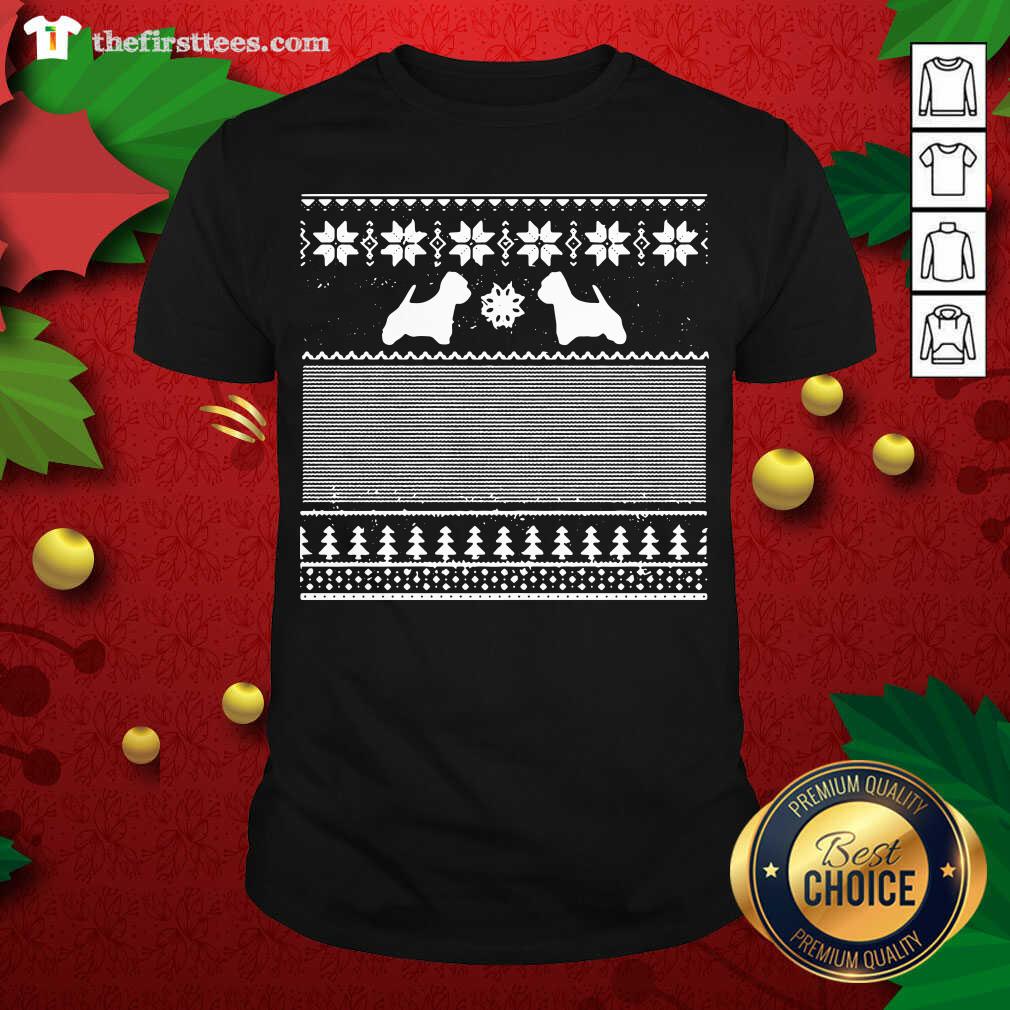 Original Westie Green Christmas Shirt