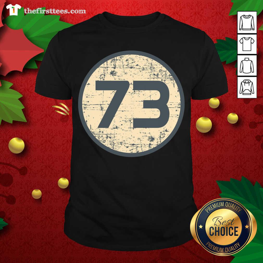 Original Sheldon Cooper 73 Shirt