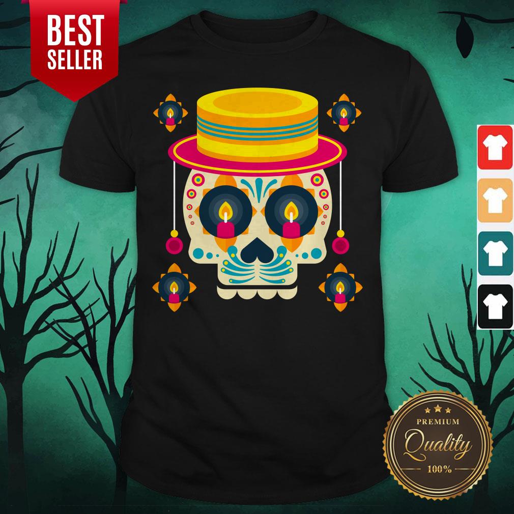 Sugar Skull Day Of The Dead Dia De Muertos Shirt